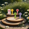 Colorful mini handheld electric fan, handheld portable small fan, low-noise and silent design Specification image